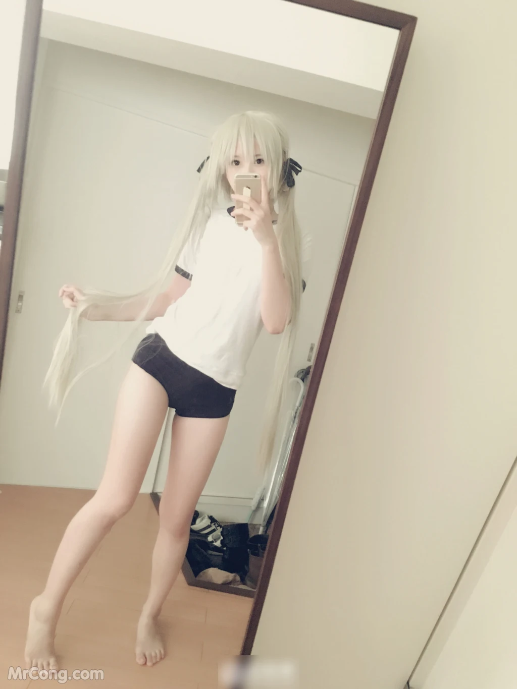 Coser@习呆呆: 穹妹体操服 (30 photos + 2 videos)插图3