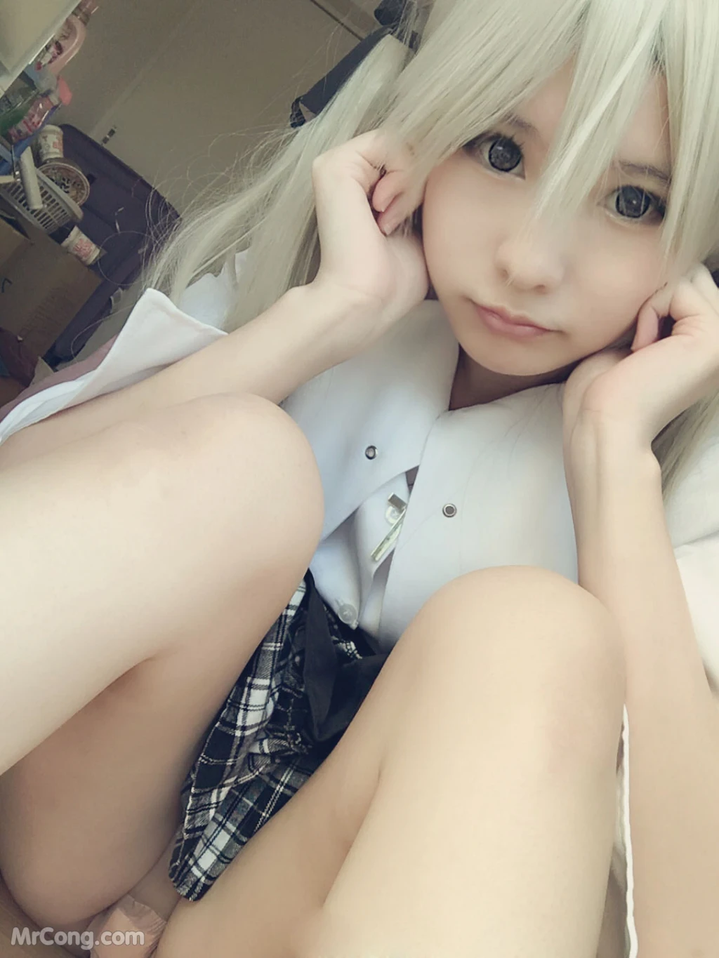 Coser@习呆呆: 穹妹体操服 (30 photos + 2 videos)插图8