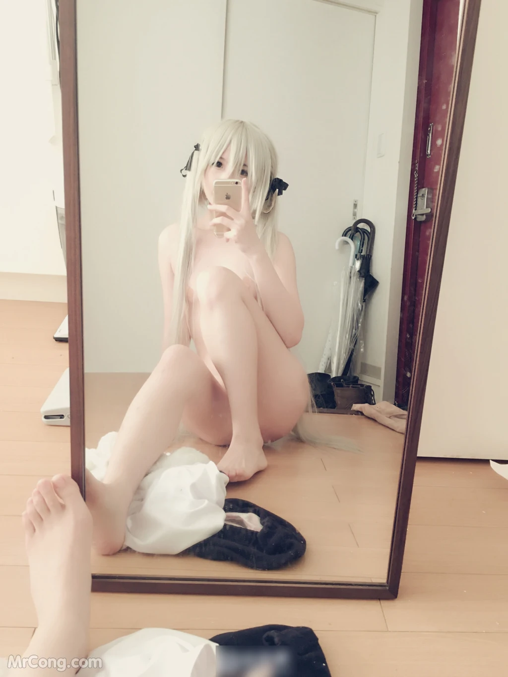 Coser@习呆呆: 穹妹体操服 (30 photos + 2 videos)插图9