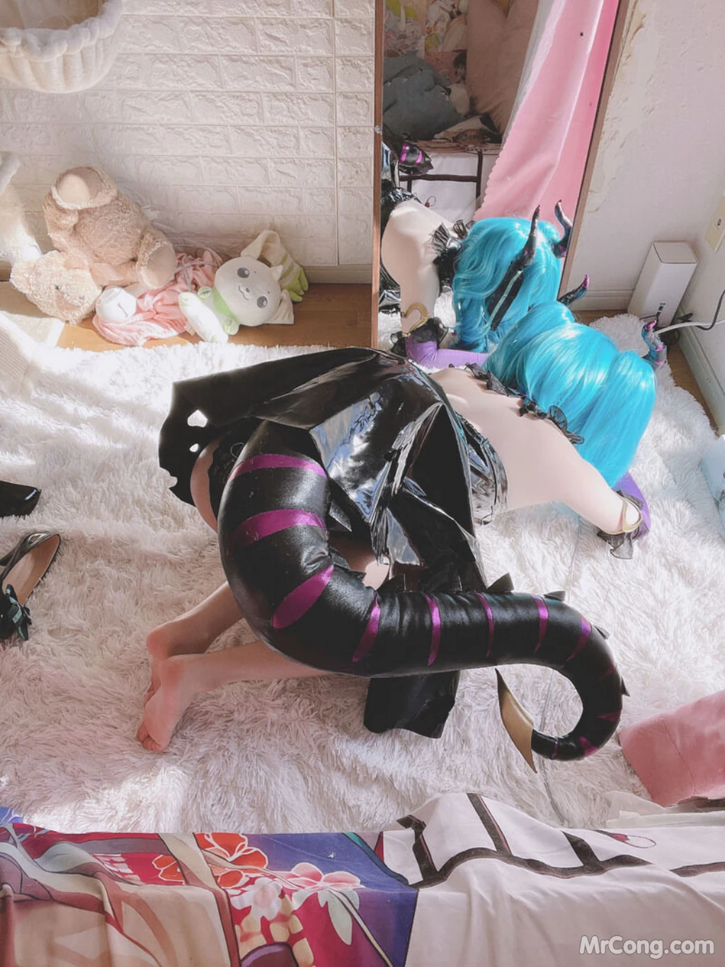 Coser@习呆呆: 小悪魔ミク (26 photos + 2 videos)插图9