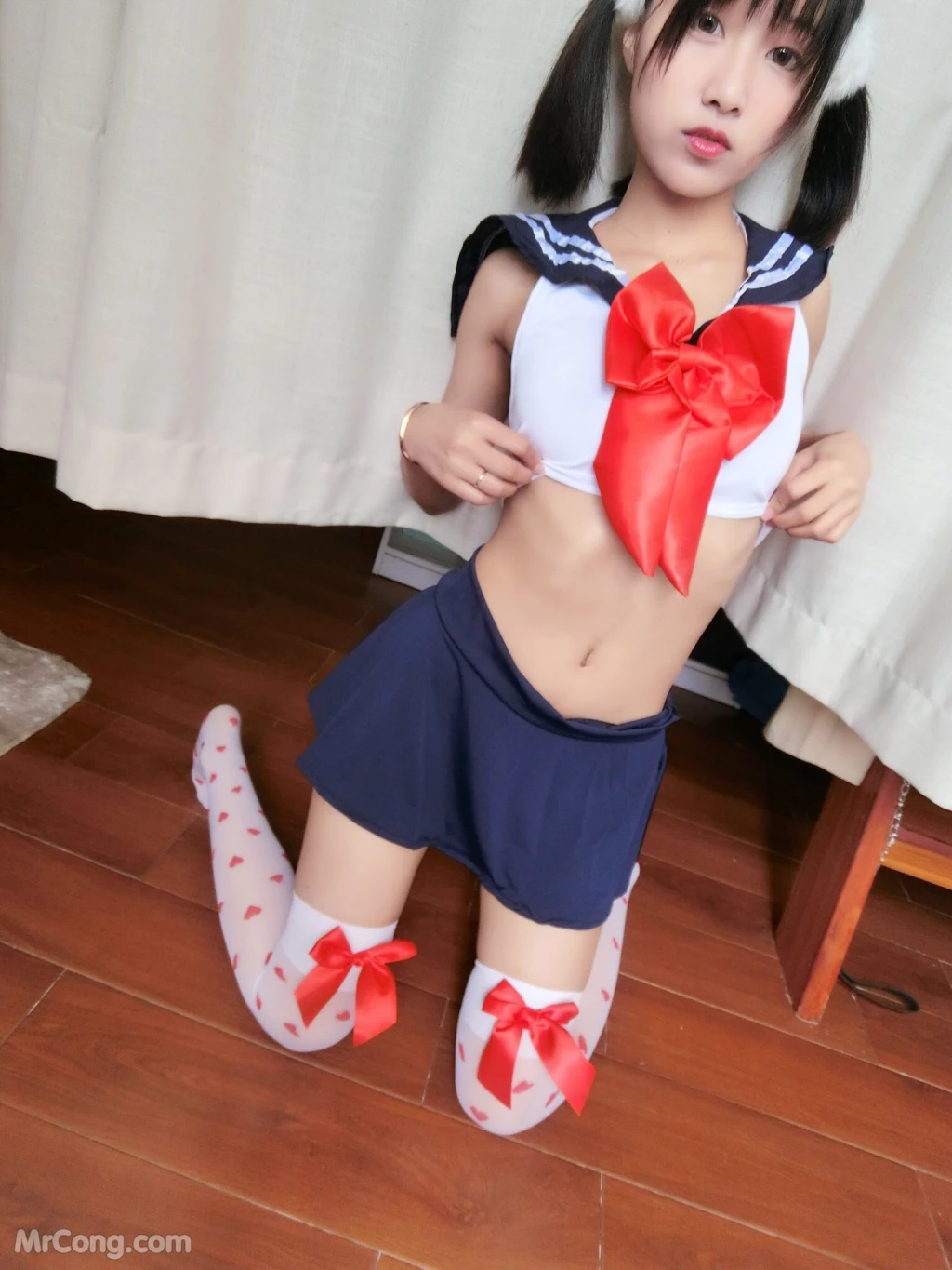 Coser@布丁大法 (Pudding Dafa): VIP图包之水手服 (68 photos + 2 videos) – Page 4