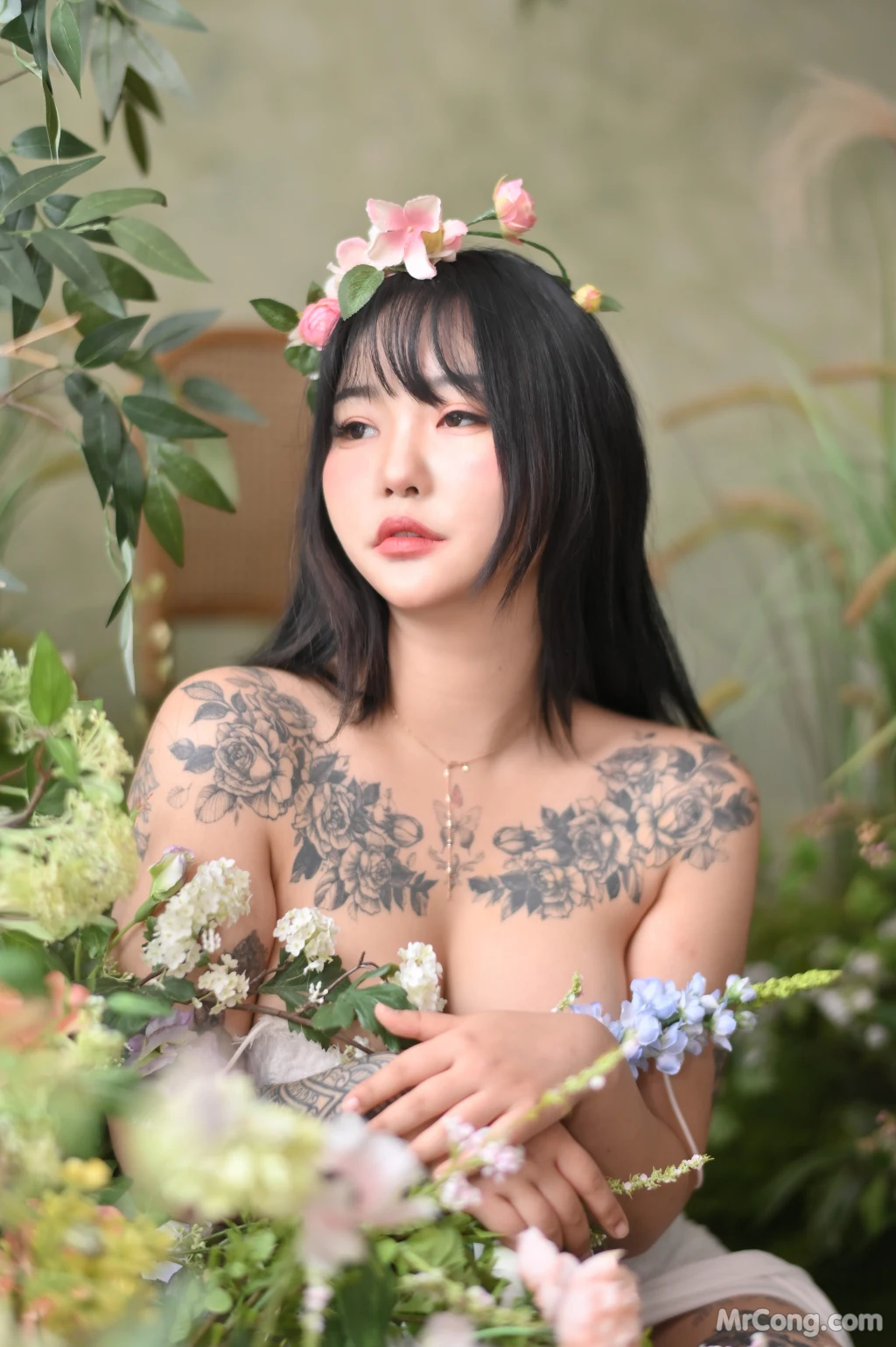 Jeon Bo-Yeon (전보연): Nude Flower (55 photos)