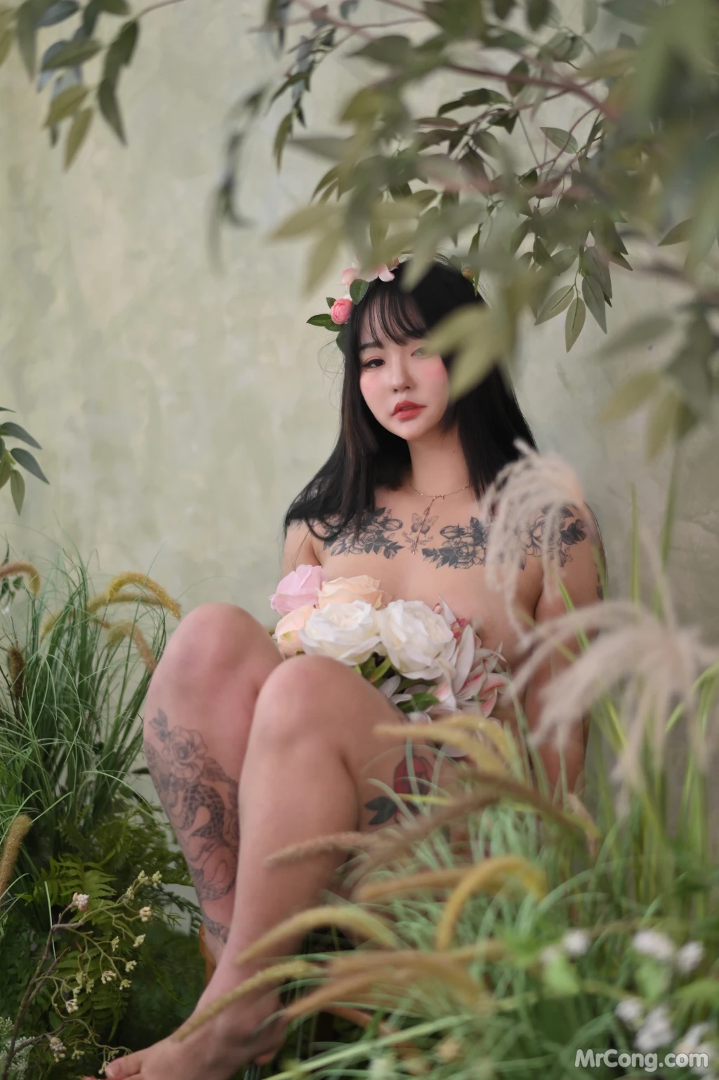 Jeon Bo-Yeon (전보연): Nude Flower (55 photos)