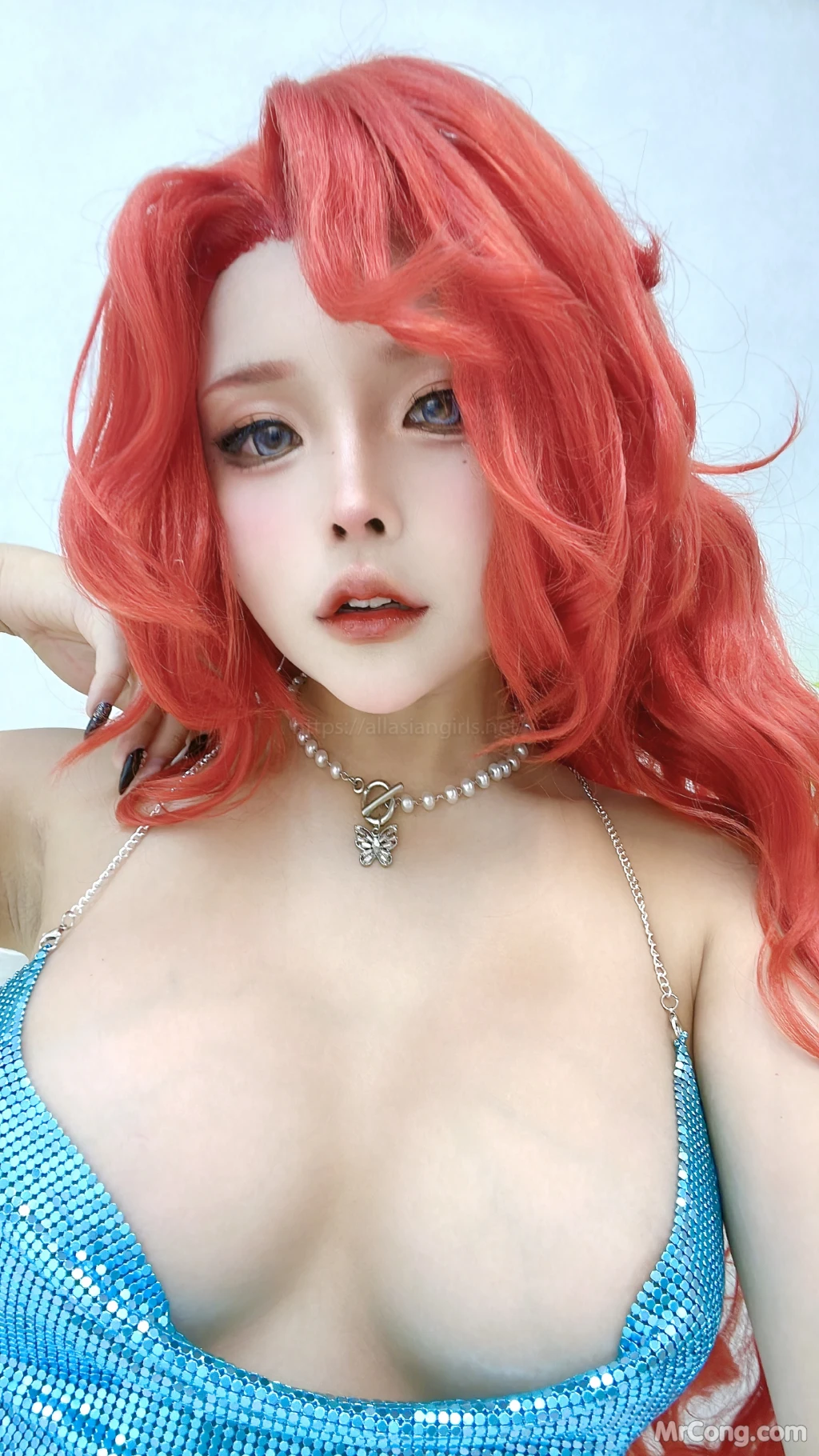 Coser@Sayo Momo: Chelsea Mermaid Body Oil (52 photos)
