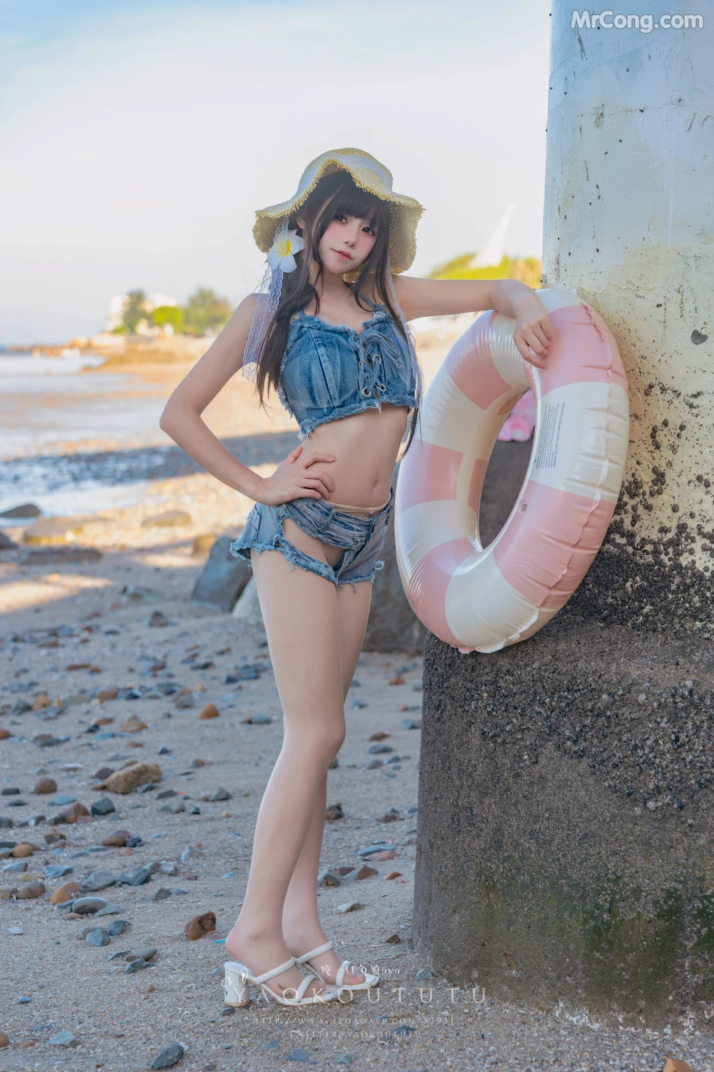 Coser@黏黏团子兔: 海の夏日 Shotgun (83 photos + 1 video)插图2