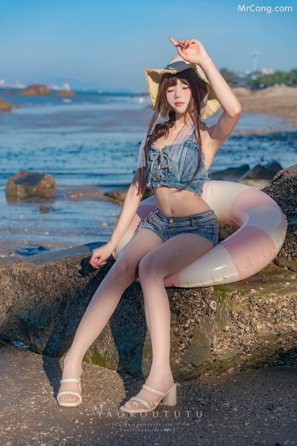 Coser@黏黏团子兔: 海の夏日 Shotgun (83 photos + 1 video) – Page 9