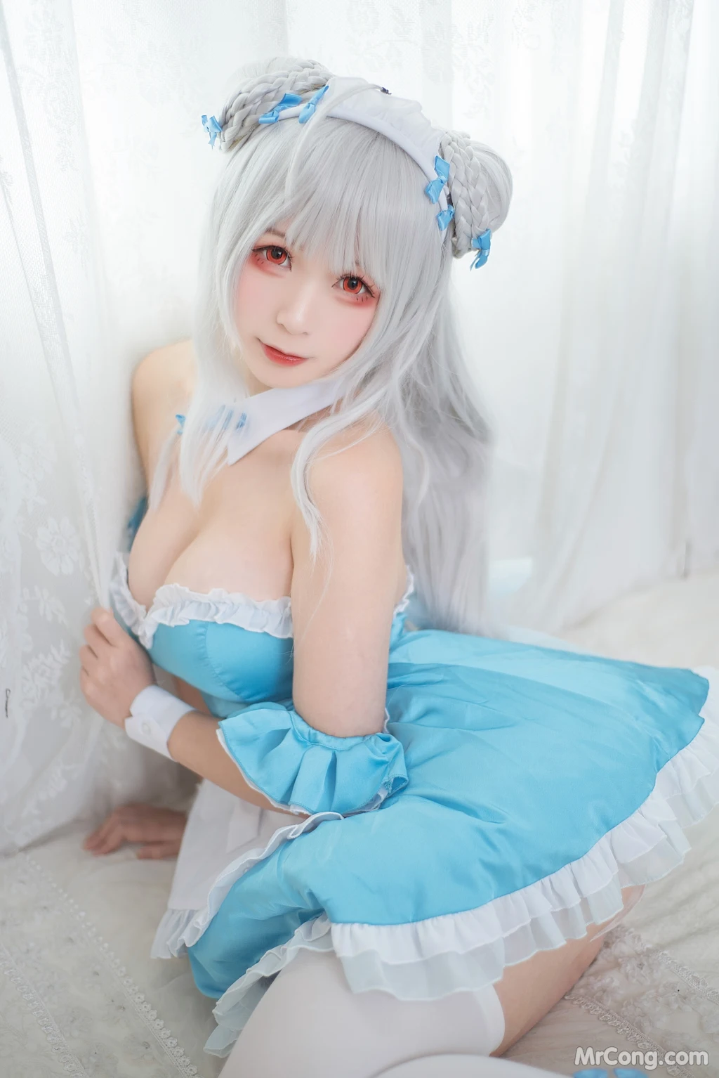 Coser@樱落酱w: 小天鹅女仆 (13 photos)插图2