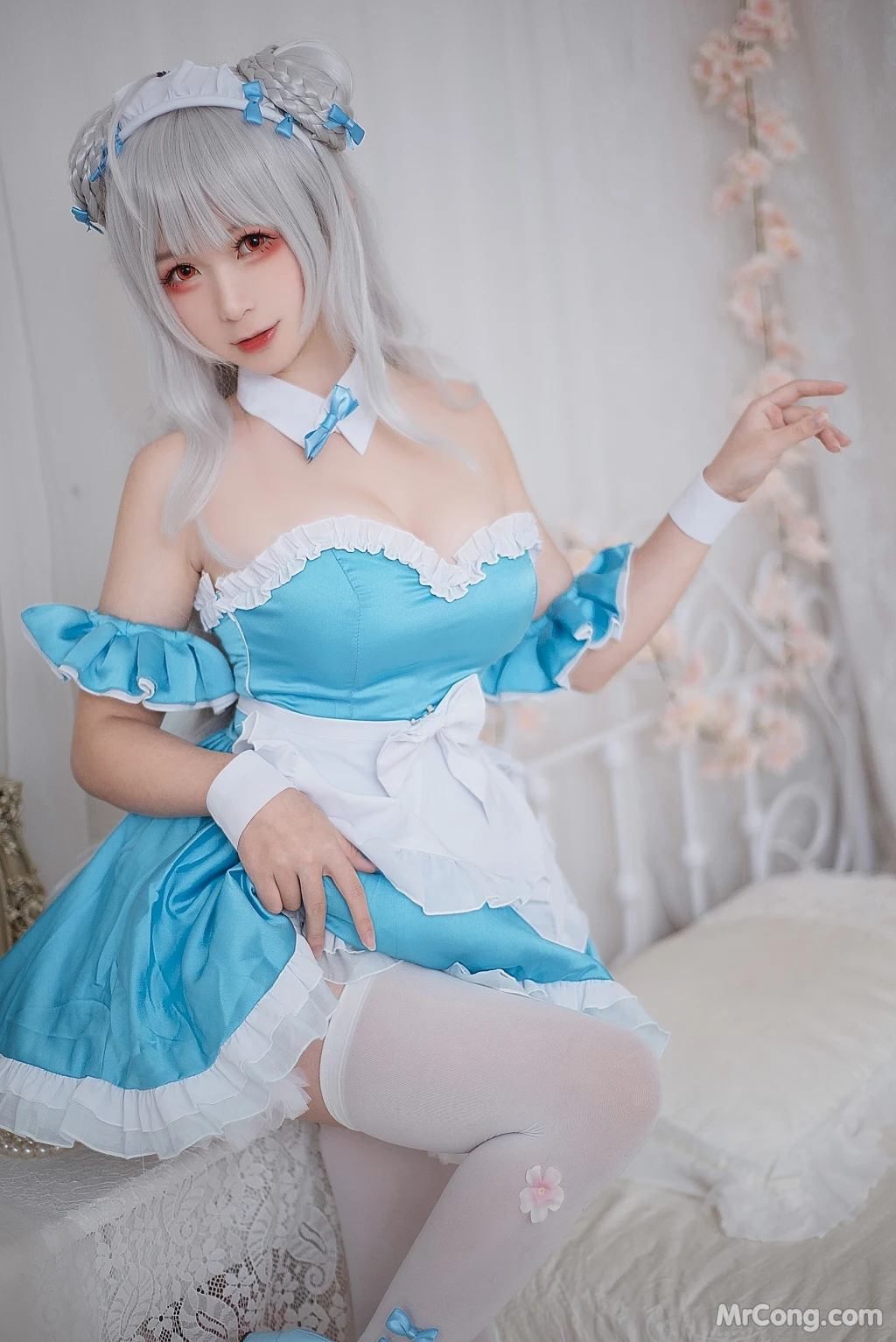 Coser@樱落酱w: 小天鹅女仆 (13 photos)插图6