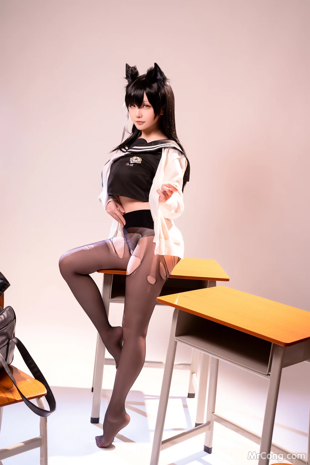 Coser@星之迟迟Hoshilily: 23年10月计划A 碧蓝航线-爱宕 (50 photos) – Page 4