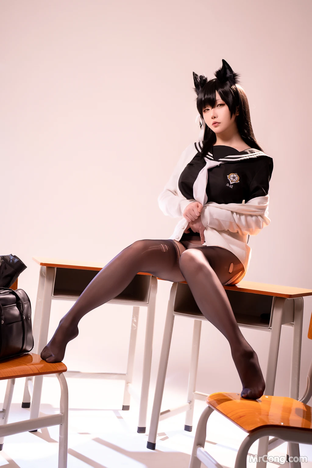 Coser@星之迟迟Hoshilily: 23年10月计划A 碧蓝航线-爱宕 (50 photos) – Page 4