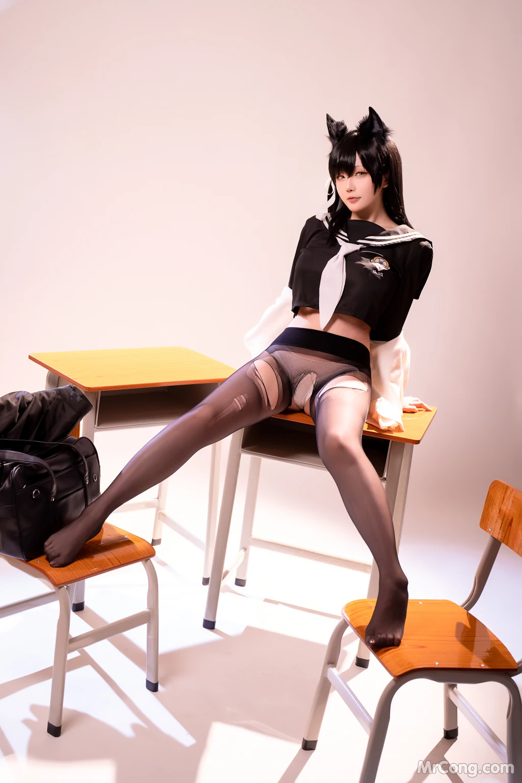 Coser@星之迟迟Hoshilily: 23年10月计划A 碧蓝航线-爱宕 (50 photos) – Page 4