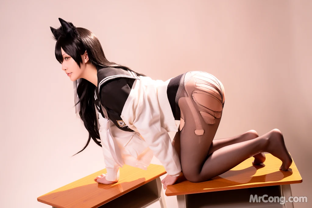 Coser@星之迟迟Hoshilily: 23年10月计划A 碧蓝航线-爱宕 (50 photos) – Page 5