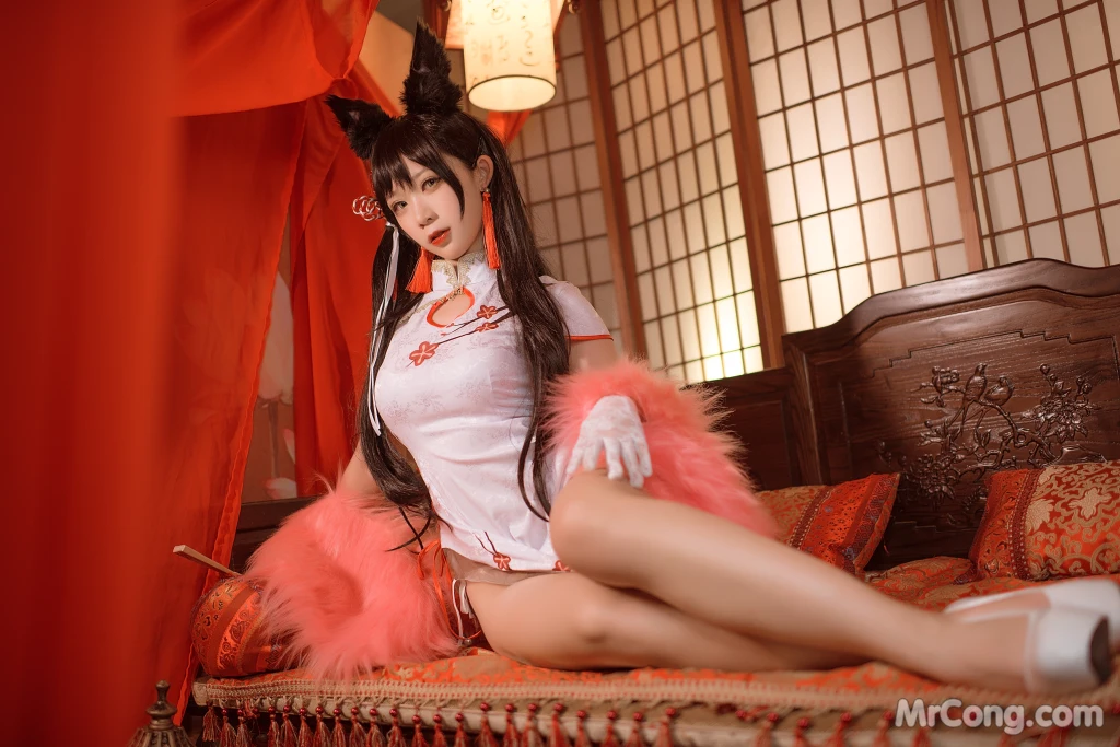 Coser@樱落酱w: 爱宕新春旗袍 (16 photos)插图7