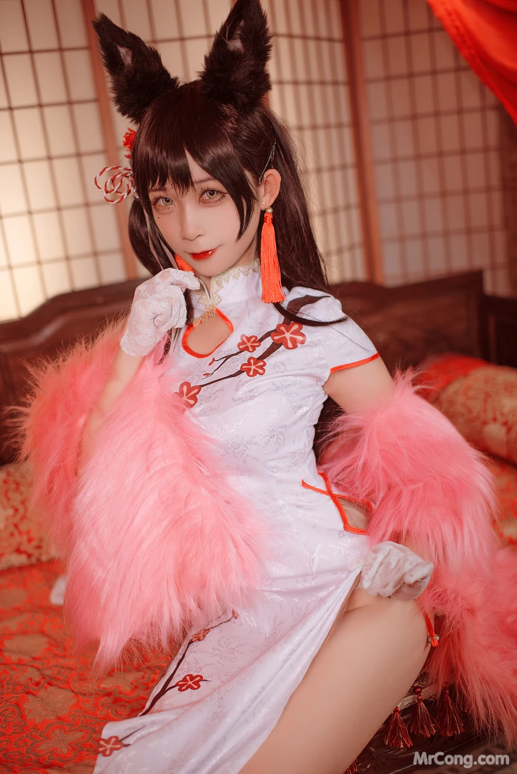 Coser@樱落酱w: 爱宕新春旗袍 (16 photos) – Page 2