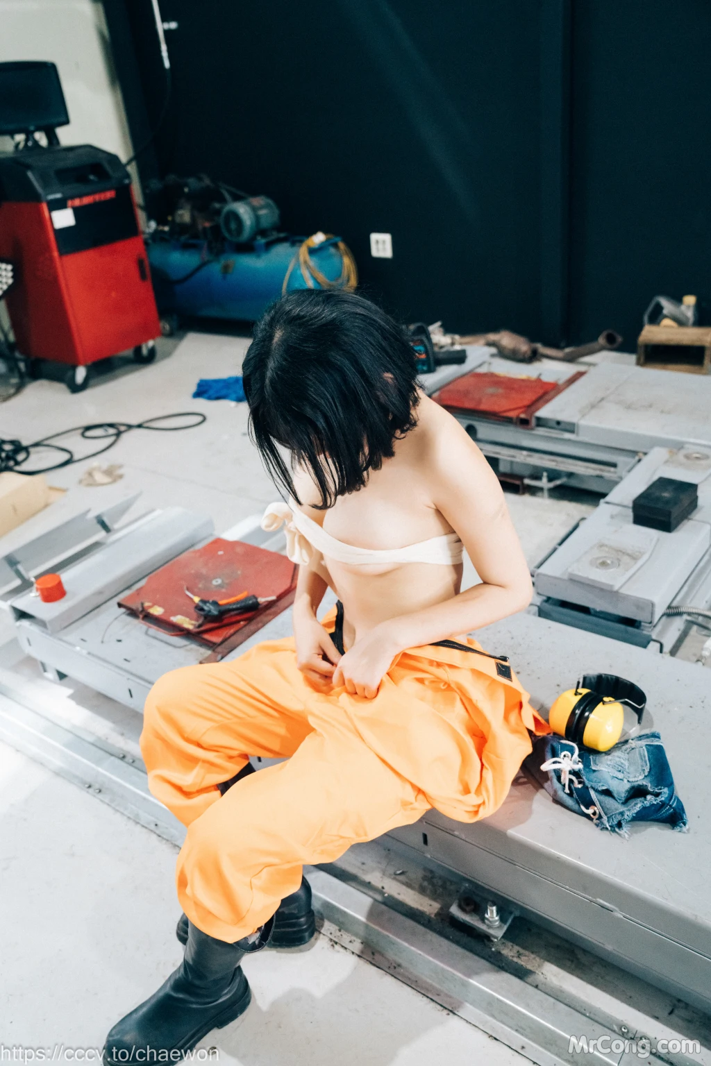 [Loozy] Zia (지아): Garage Girl (129 photos) – Page 3