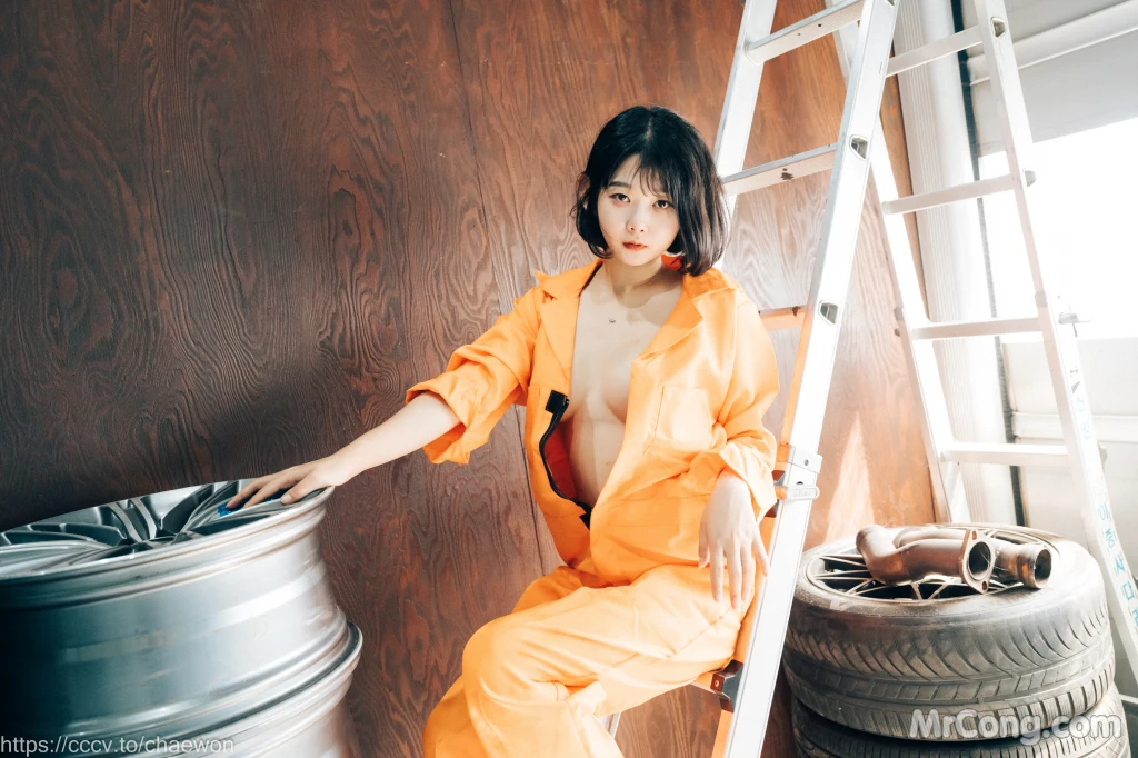 [Loozy] Zia (지아): Garage Girl (129 photos) – Page 6