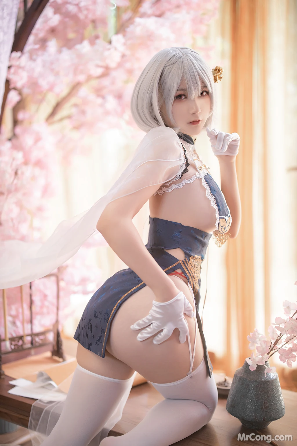 Coser@樱落酱w: 旗袍天狼星 (20 photos)插图9