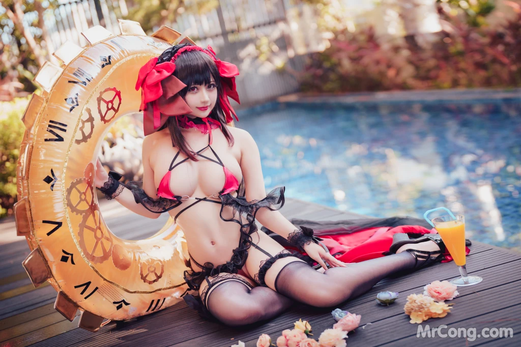 Coser@沖田凜花Rinka: 时崎狂三 Kurumi Tokisaki (29 photos)