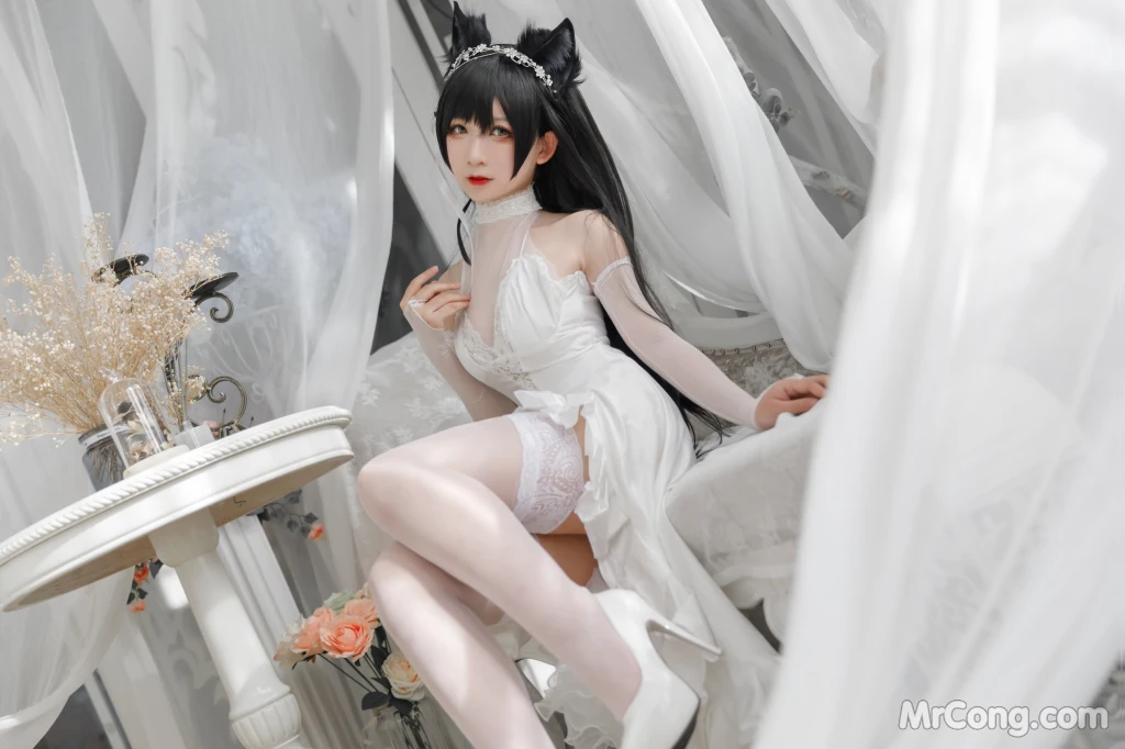 Coser@樱落酱w: 爱宕花嫁 (19 photos)插图6