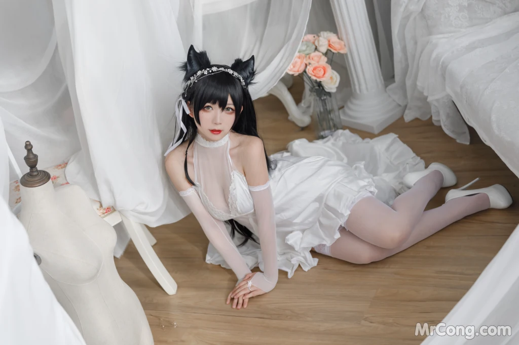 Coser@樱落酱w: 爱宕花嫁 (19 photos)插图7