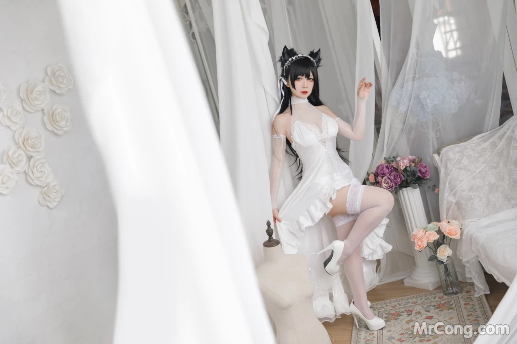 Coser@樱落酱w: 爱宕花嫁 (19 photos)插图9