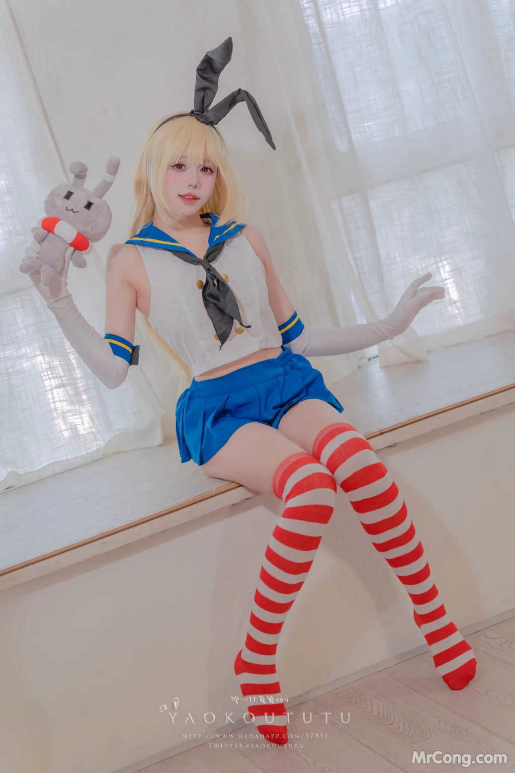 Coser@黏黏团子兔: 岛风的修整&amp;Twice (74 photos )