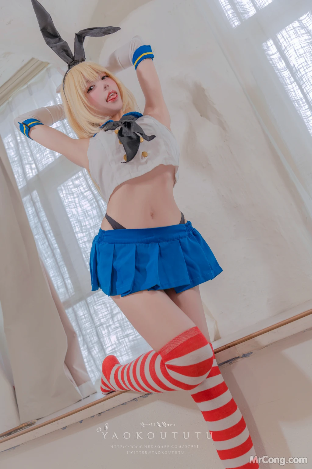 Coser@黏黏团子兔: 岛风的修整&amp;Twice (74 photos )