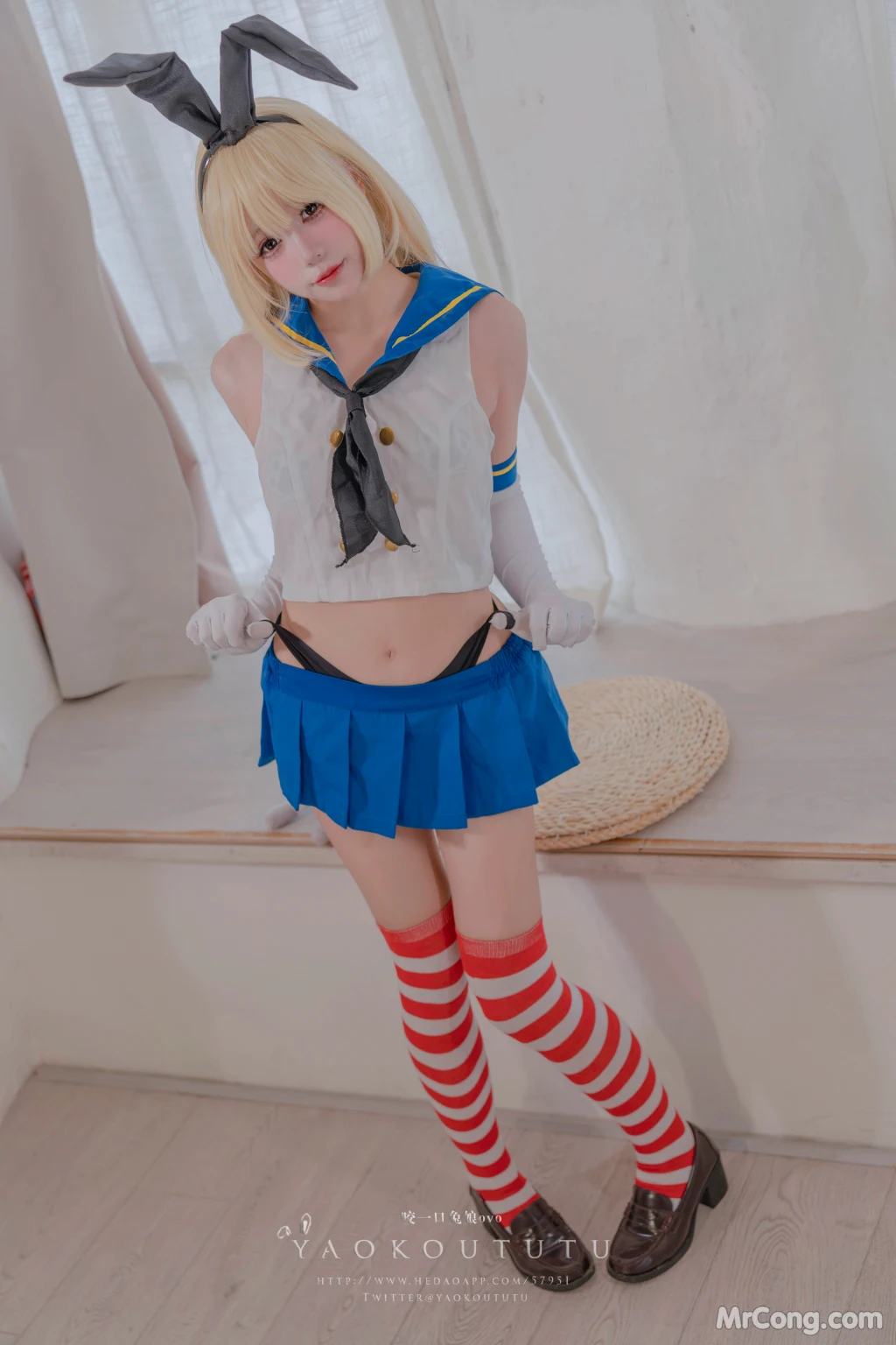 Coser@黏黏团子兔: 岛风的修整&amp;Twice (74 photos )