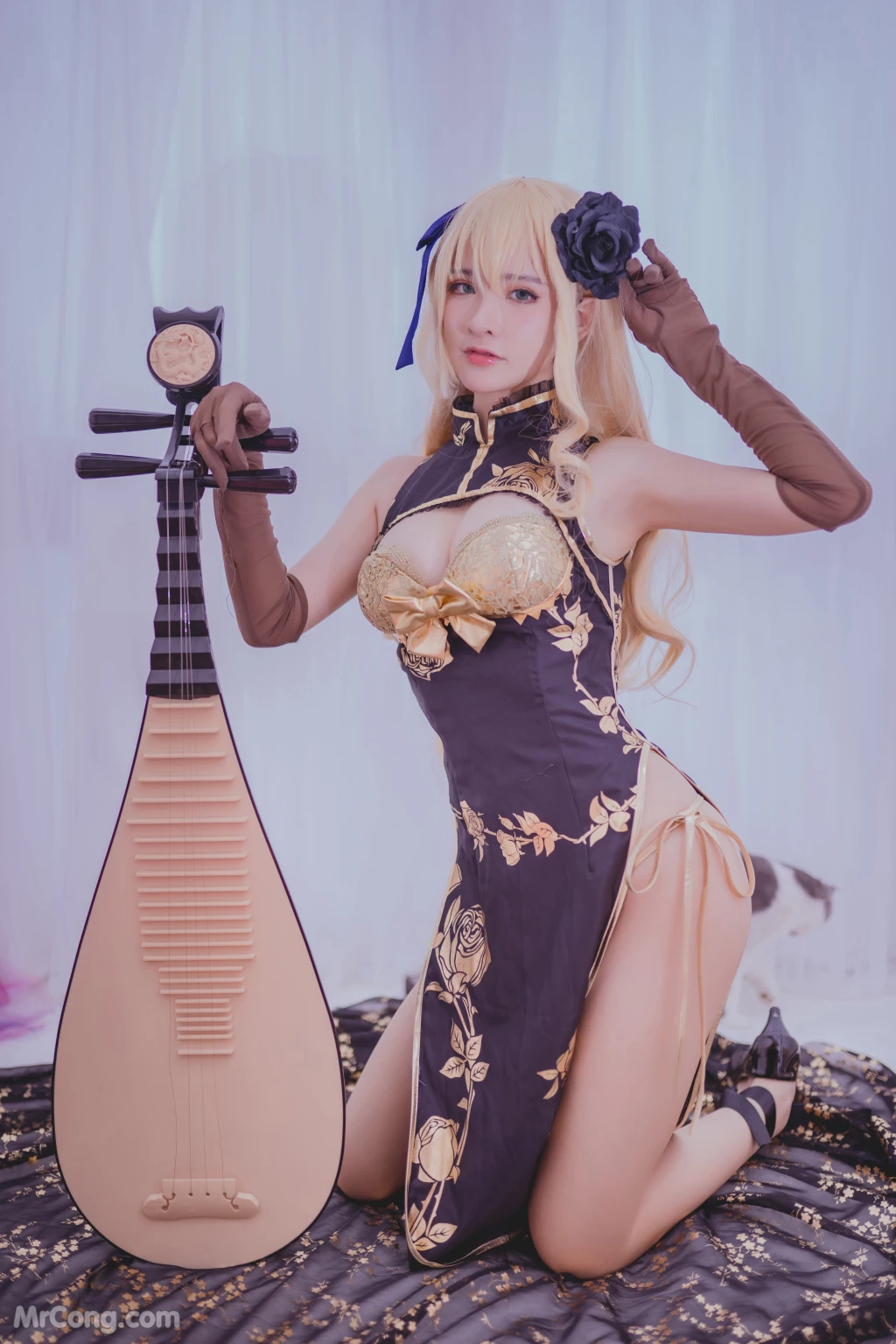 Coser@前羽_rr: 幻想 金莲 (30 photos) – Page 2