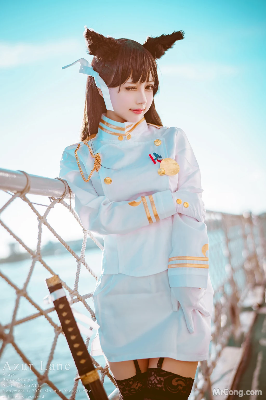 Coser@沖田凜花Rinka: 愛宕 (アズールレーン) (13 photos)插图