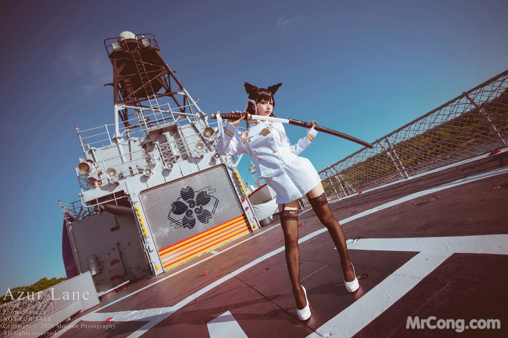 Coser@沖田凜花Rinka: 愛宕 (アズールレーン) (13 photos)插图4