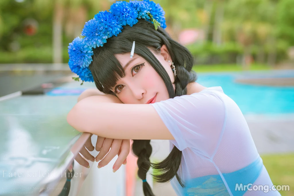 Coser@沖田凜花Rinka: 誕生日水着ver. Fate kaleid liner プリズマ☆イリヤ (18 photos)插图