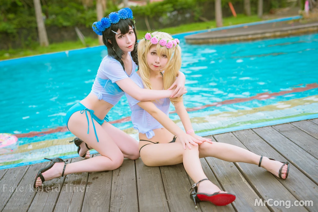 Coser@沖田凜花Rinka: 誕生日水着ver. Fate kaleid liner プリズマ☆イリヤ (18 photos)插图1