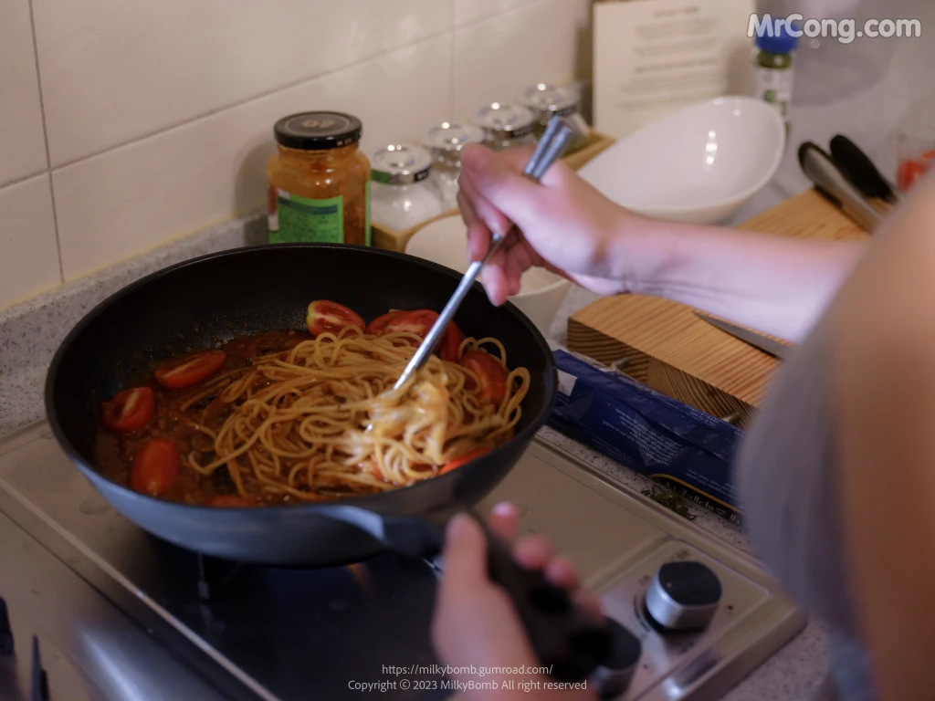 [MilkyBomb] Zia (지아): Vol.001 Cooking (368 photos + 1 video) – Page 11