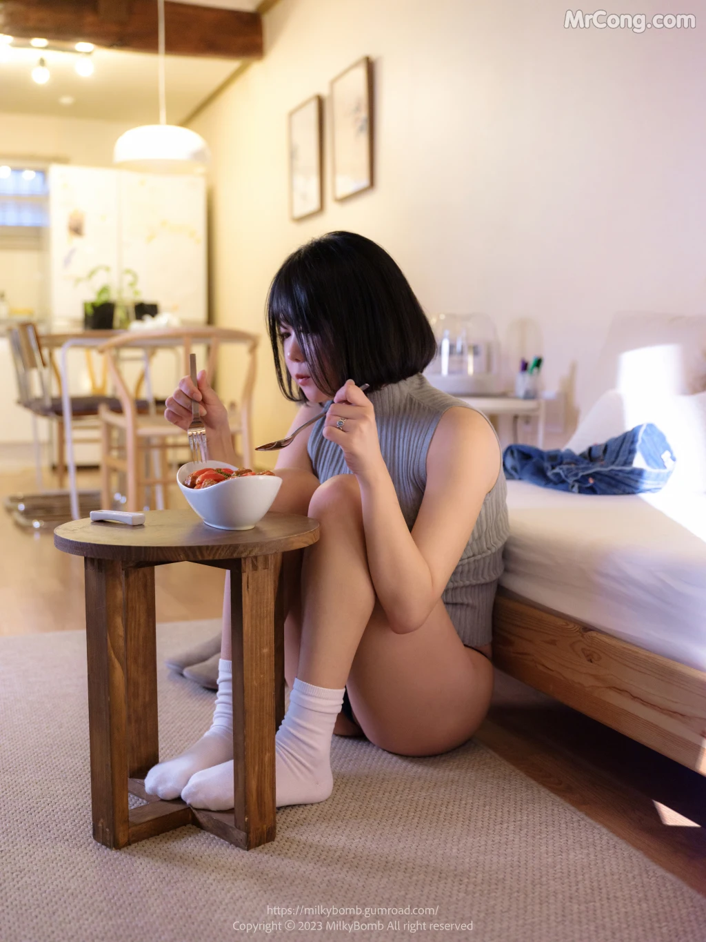 [MilkyBomb] Zia (지아): Vol.001 Cooking (368 photos + 1 video) – Page 15