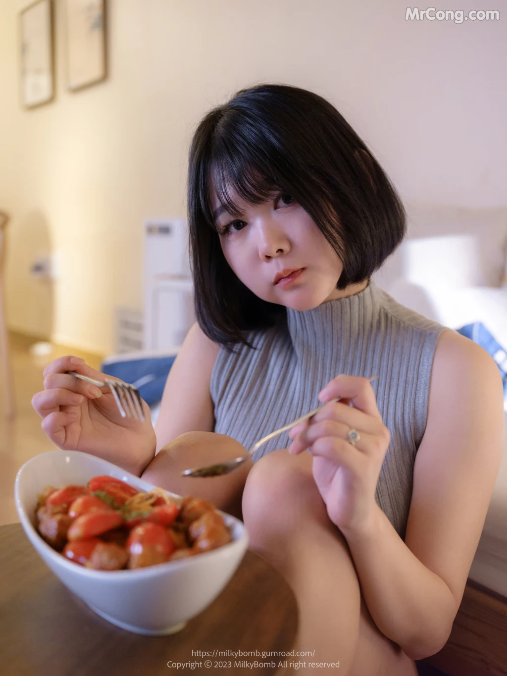 [MilkyBomb] Zia (지아): Vol.001 Cooking (368 photos + 1 video) – Page 16