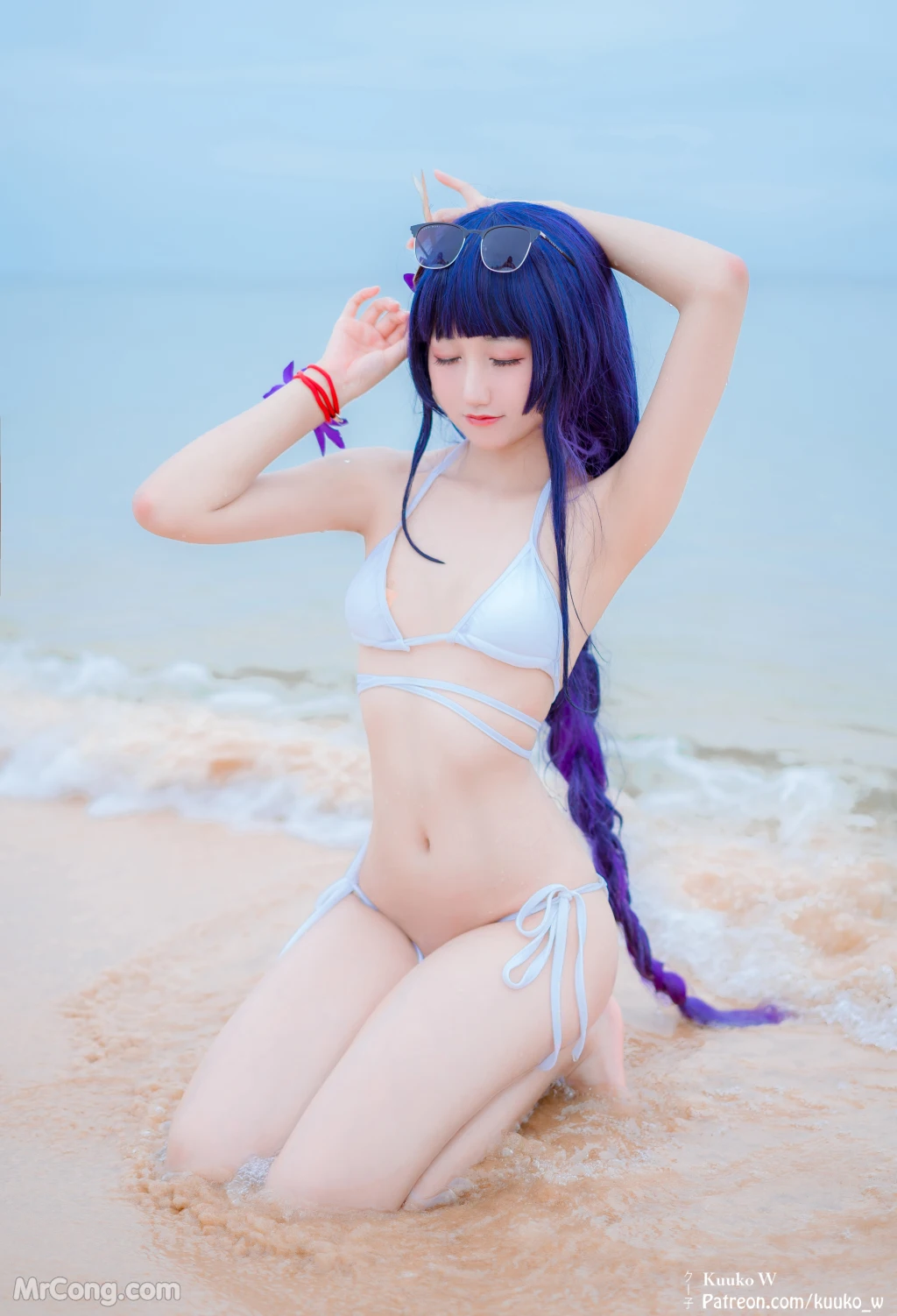 Coser@KuukoW No.115: Raiden Swimsuit (15 photos) – Page 2