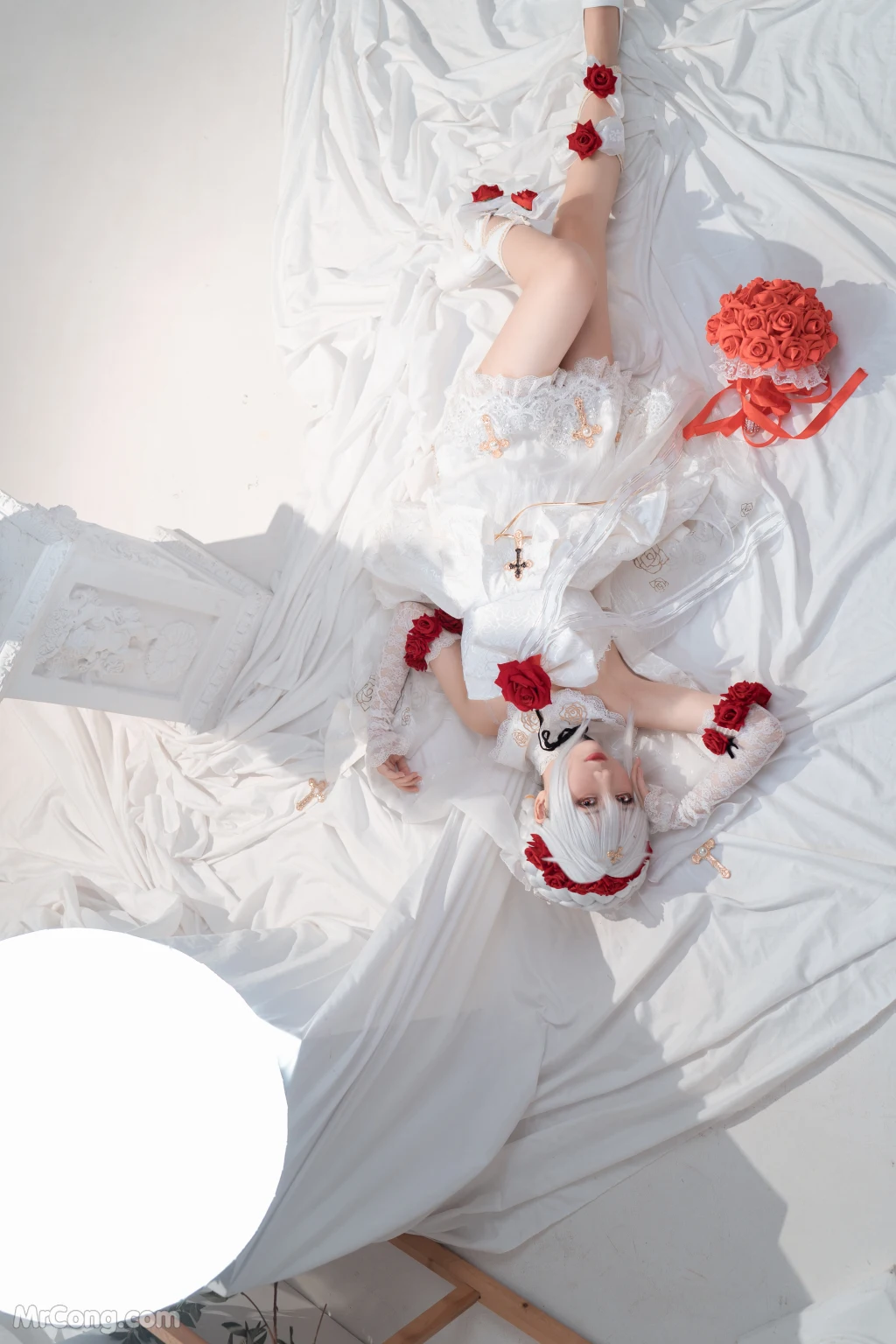 Coser@面饼仙儿 No.089: 德丽莎婚纱 (13 photos) – Page 2