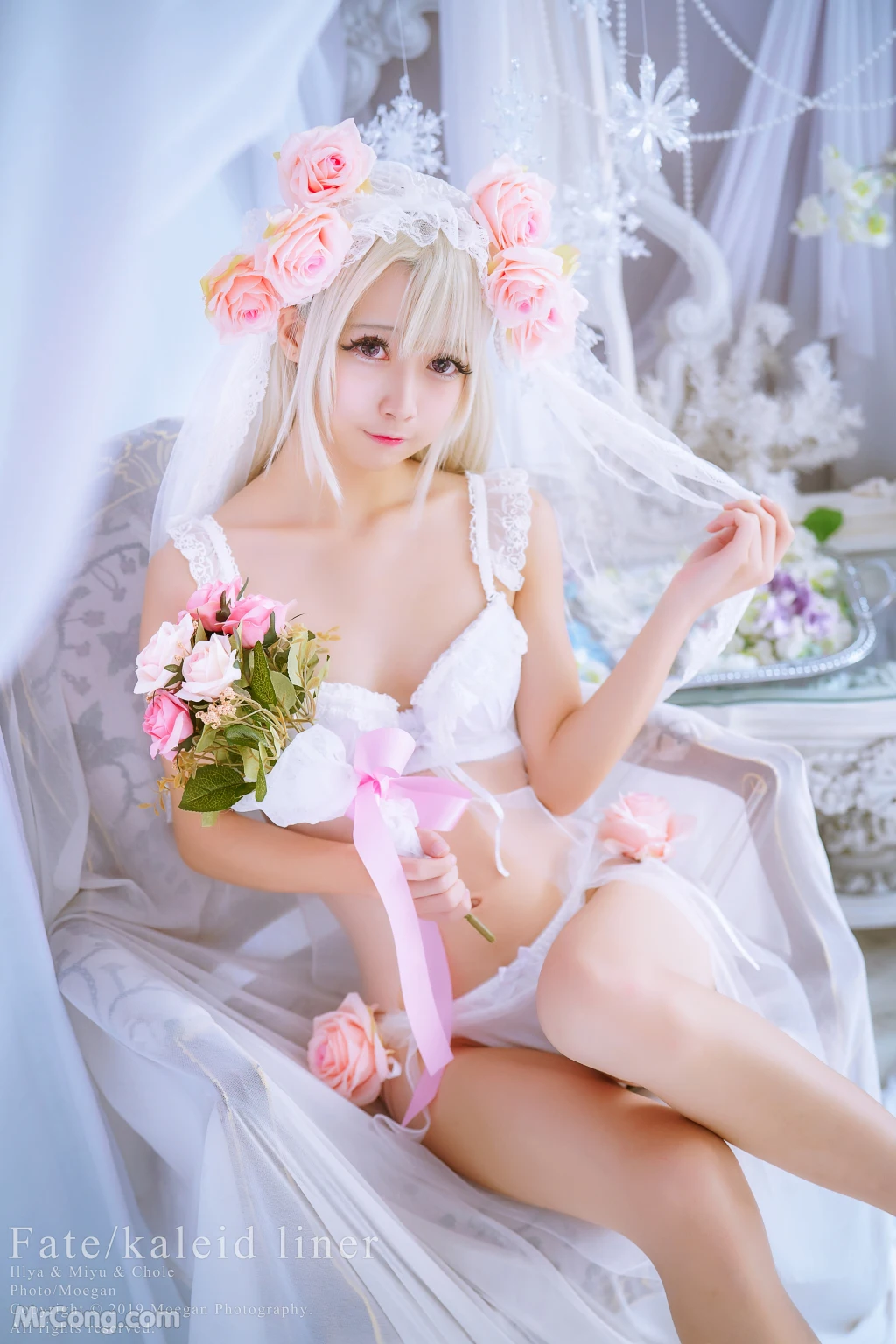 Coser@沖田凜花Rinka: & 鈴鈴Yakira & 鬼姬Oni Hime – Wedding Bikini ver. (Fate kaleid liner プリズマ☆イリヤ) (19 photos) – Page 2