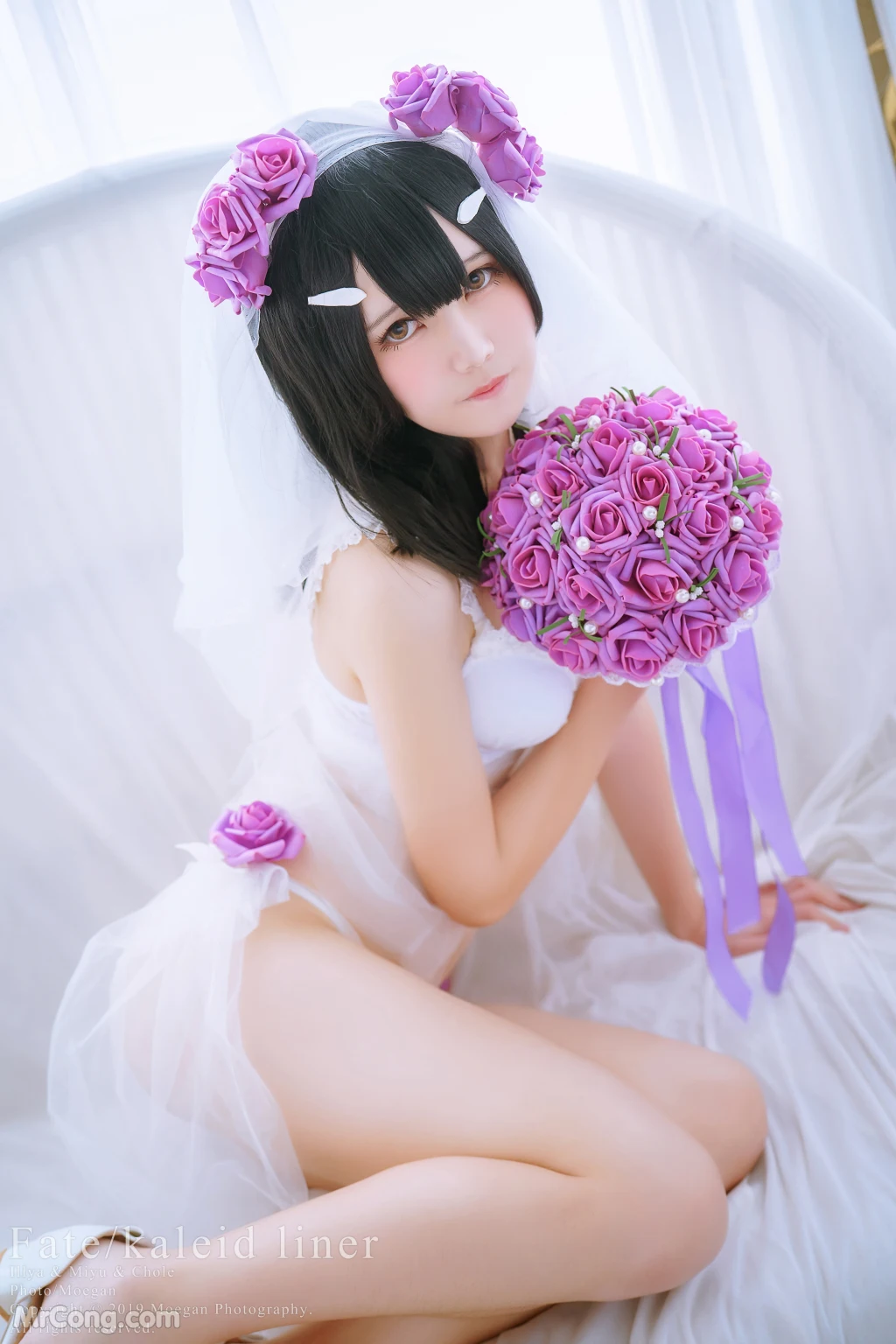 Coser@沖田凜花Rinka: & 鈴鈴Yakira & 鬼姬Oni Hime – Wedding Bikini ver. (Fate kaleid liner プリズマ☆イリヤ) (19 photos) – Page 2