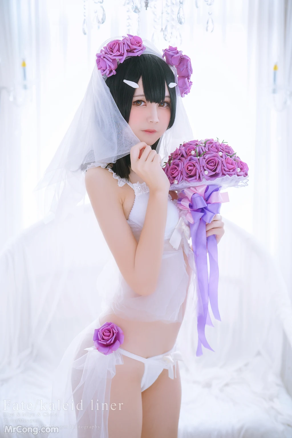 Coser@沖田凜花Rinka: & 鈴鈴Yakira & 鬼姬Oni Hime – Wedding Bikini ver. (Fate kaleid liner プリズマ☆イリヤ) (19 photos) – Page 2