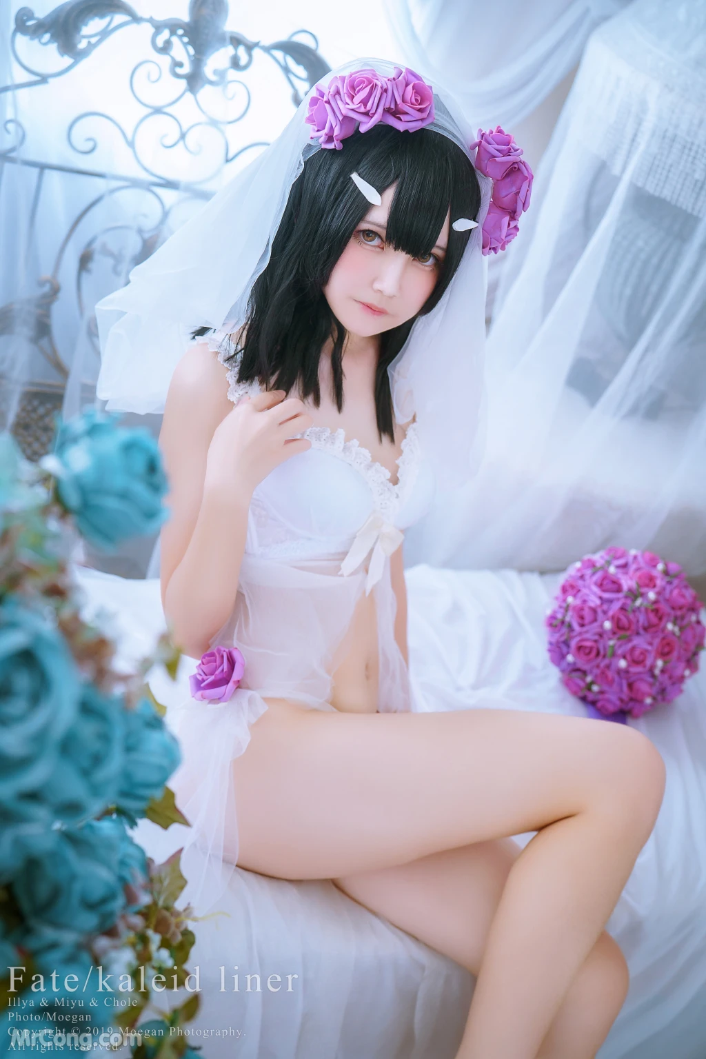 Coser@沖田凜花Rinka: & 鈴鈴Yakira & 鬼姬Oni Hime – Wedding Bikini ver. (Fate kaleid liner プリズマ☆イリヤ) (19 photos) – Page 2