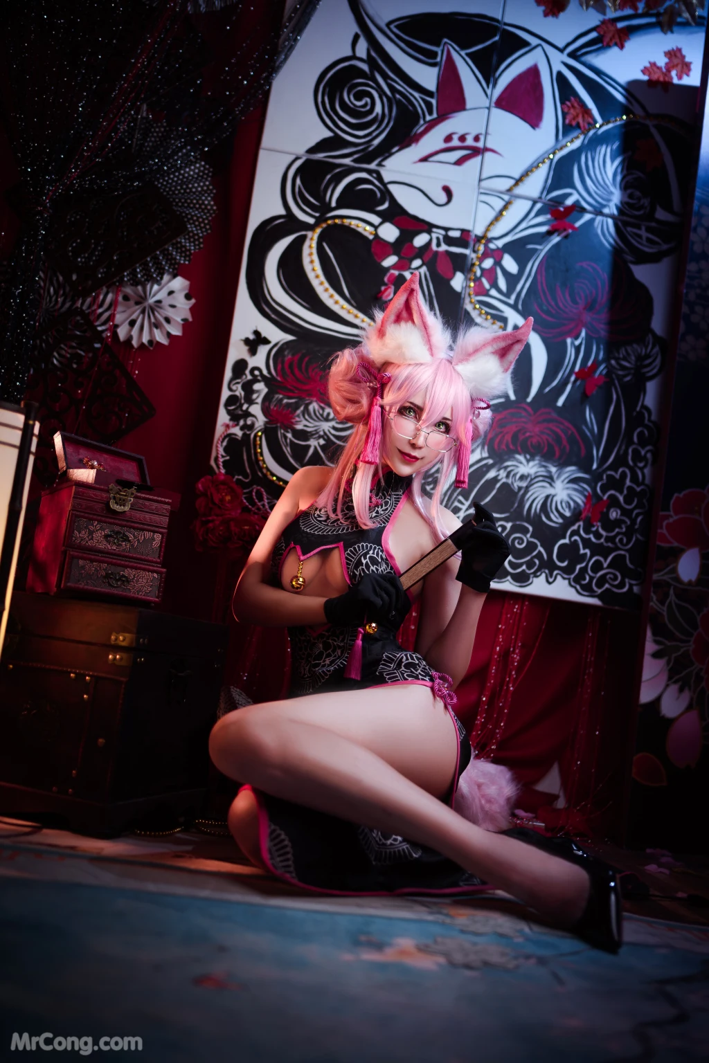 Coser@翎柒菜菜 No.003: 是坏女人 (10 photos)插图2