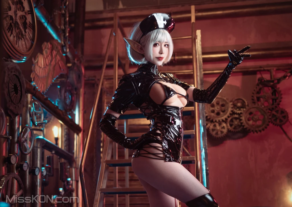 Coser@翎柒菜菜 No.007: 暗黑护士 (23 photos) – Page 2