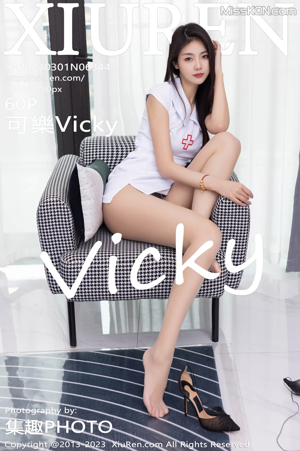 XIUREN No.6344: Ke Le Vicky (可乐Vicky) (61 photos)