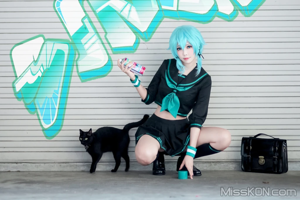 Coser@Ely_eee (ElyEE子): 诗乃JK (36 photos)插图4