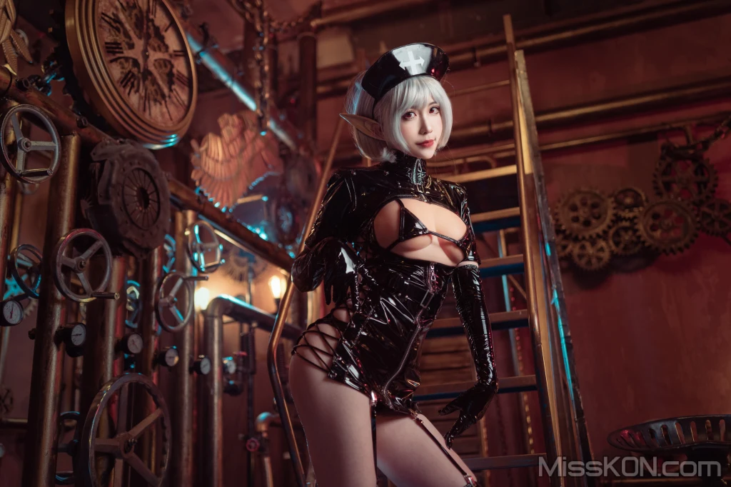 Coser@翎柒菜菜 No.012: 暗黑护士 (23 photos)插图2