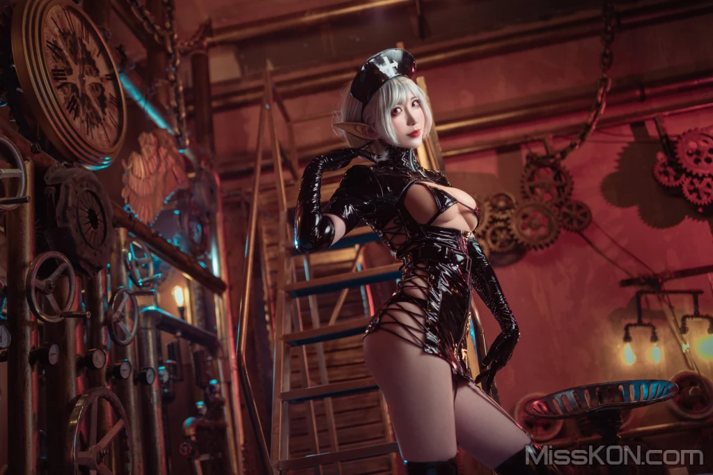 Coser@翎柒菜菜 No.012: 暗黑护士 (23 photos) – Page 3