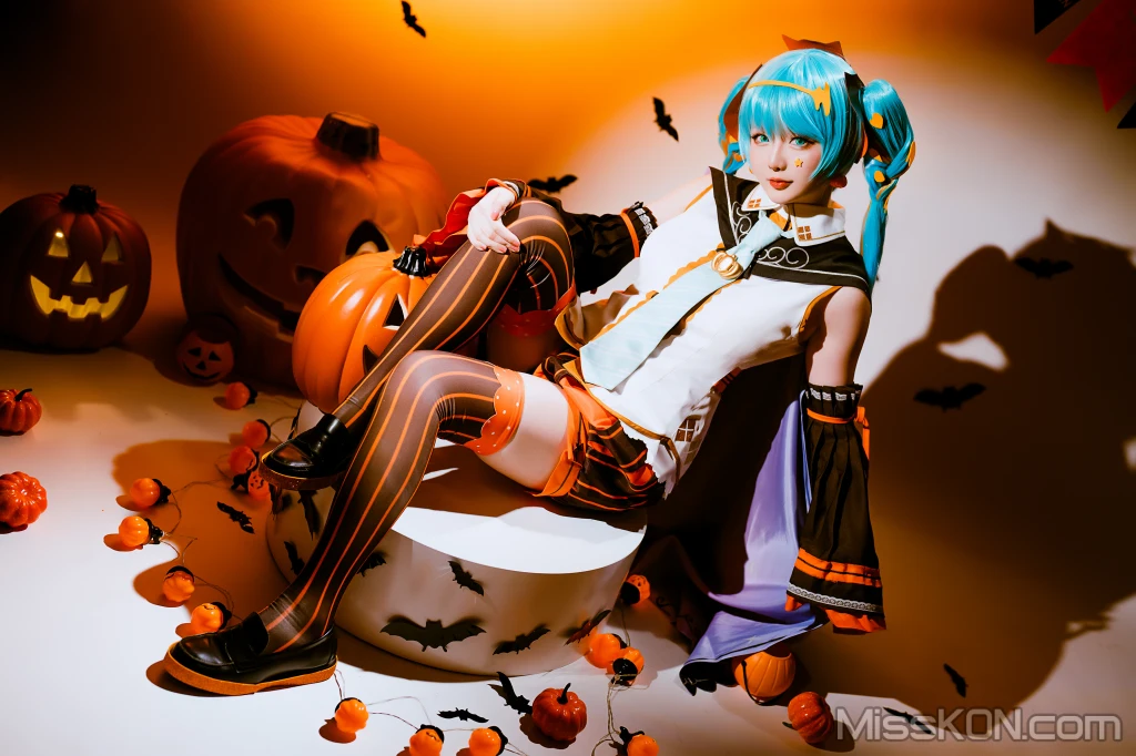 Coser@星之迟迟Hoshilily: 初音未来万圣节 (53 photos) – Page 2
