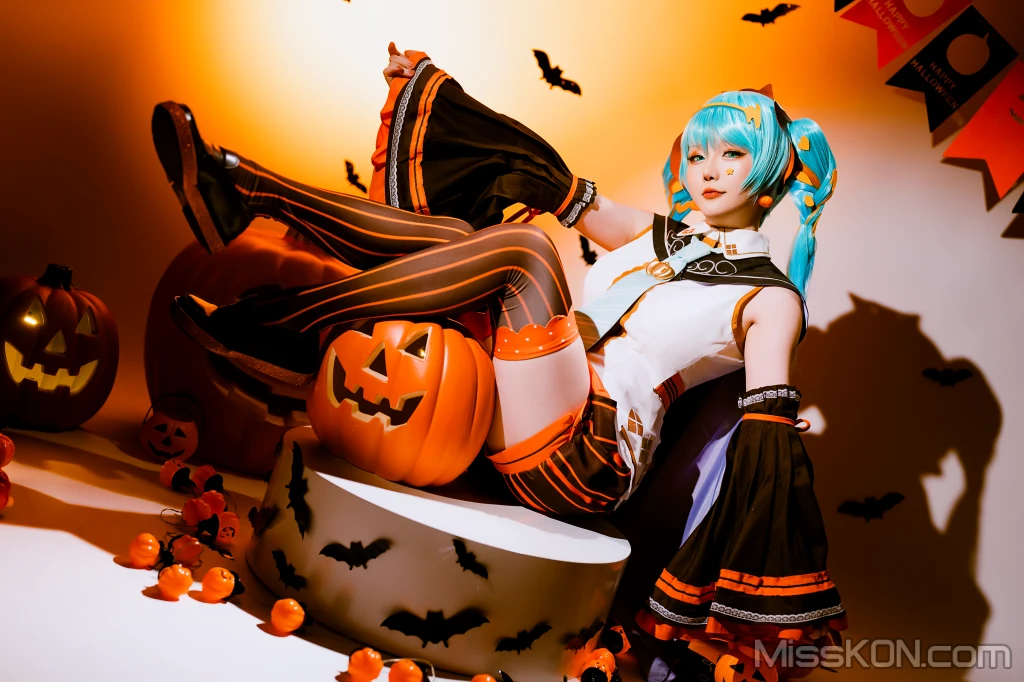 Coser@星之迟迟Hoshilily: 初音未来万圣节 (53 photos) – Page 3